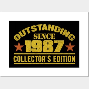 Outstanding Since 1987 Posters and Art